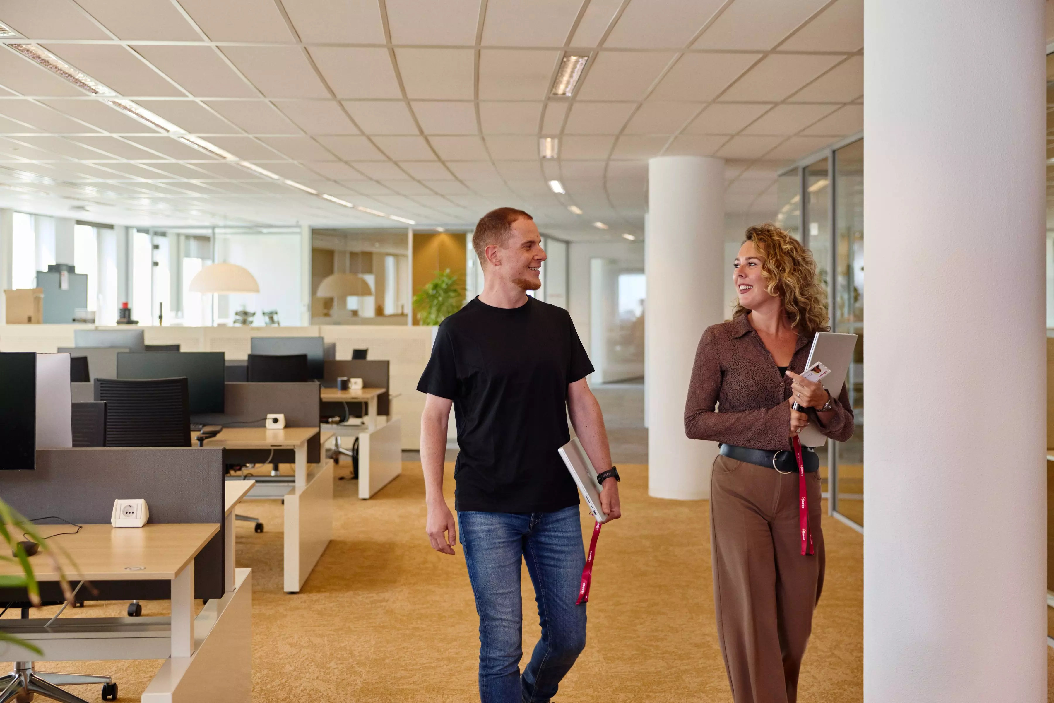 Eneco visiting a customer